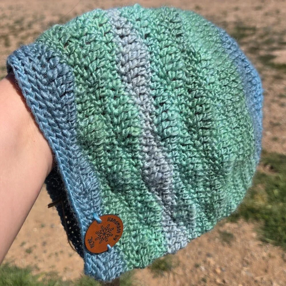 Artisan Handmade Crochet Lightweight Merino Wool Blend 